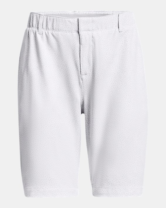 Women's UA Links Printed Shorts, White, pdpMainDesktop image number 6